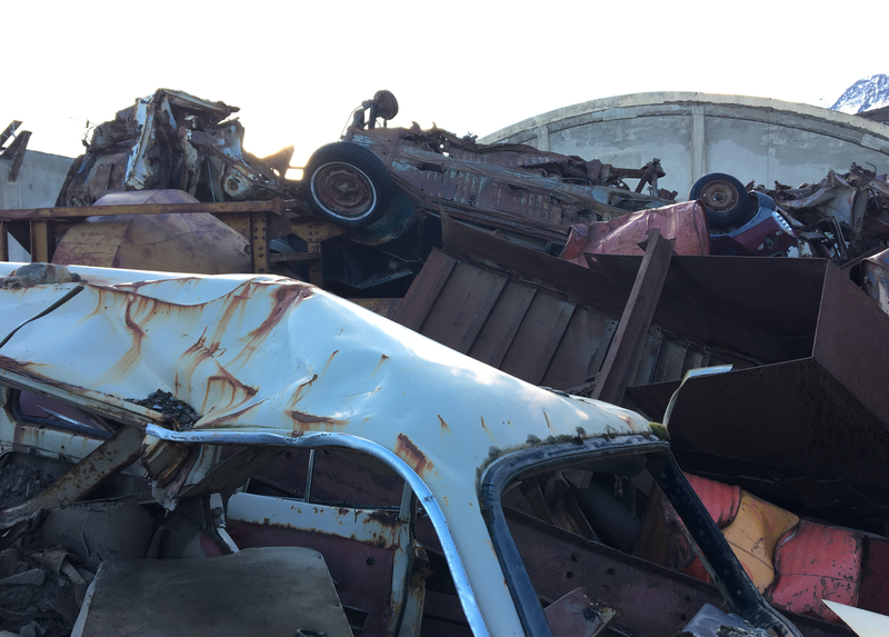 Illustration for article titled This Is The Southernmost Junkyard In The World